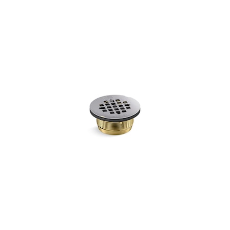 Kohler Round Brass Shower Receptor Drain 22675-S